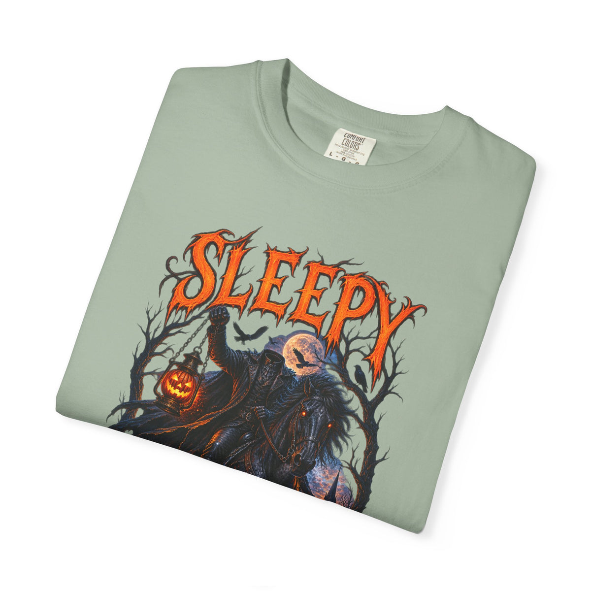 Sleepy Hollow Halloween Tee — "Heads Will Roll" Graphic T-Shirt