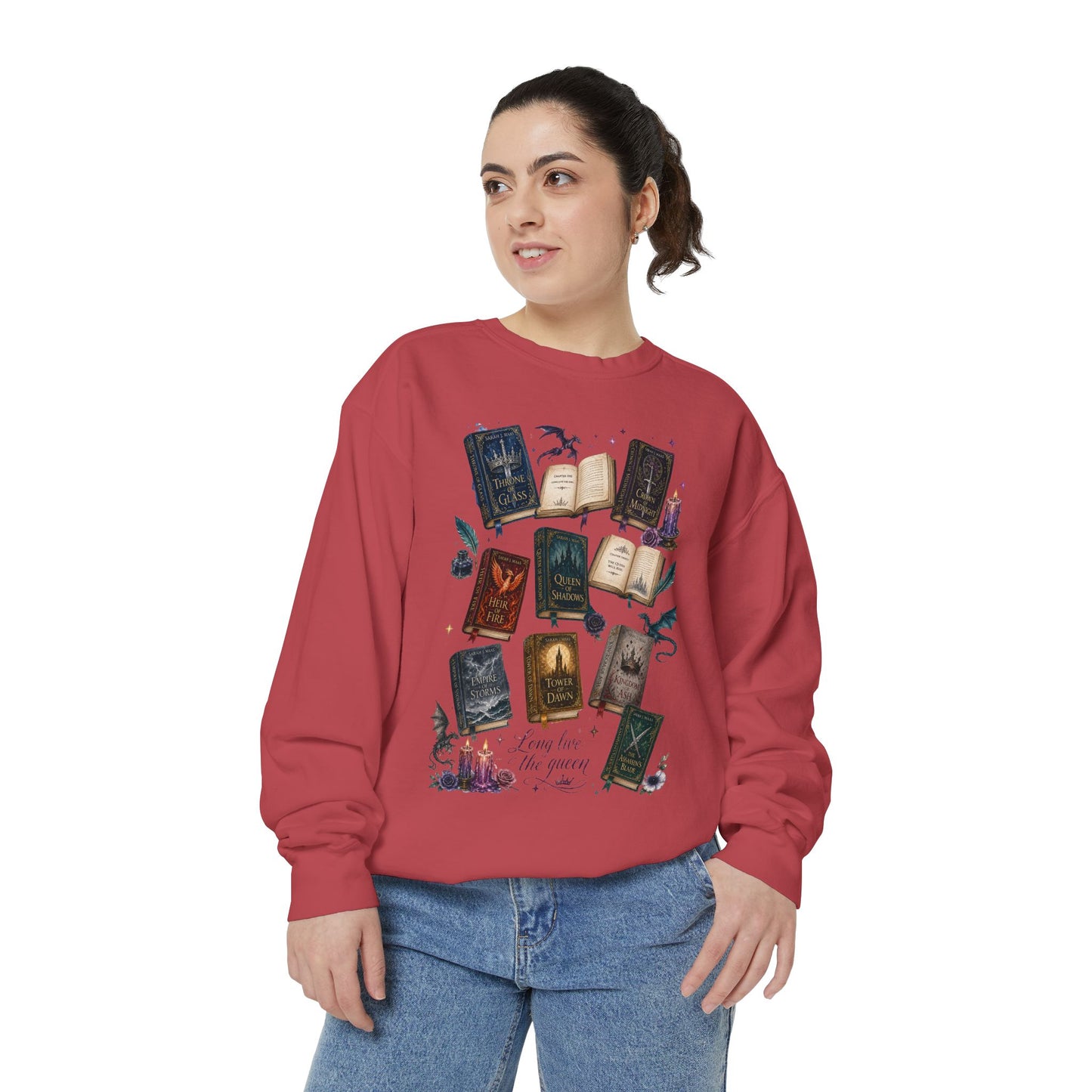 Throne Of Glass Sweatshirt — Vintage Cozy Pullover