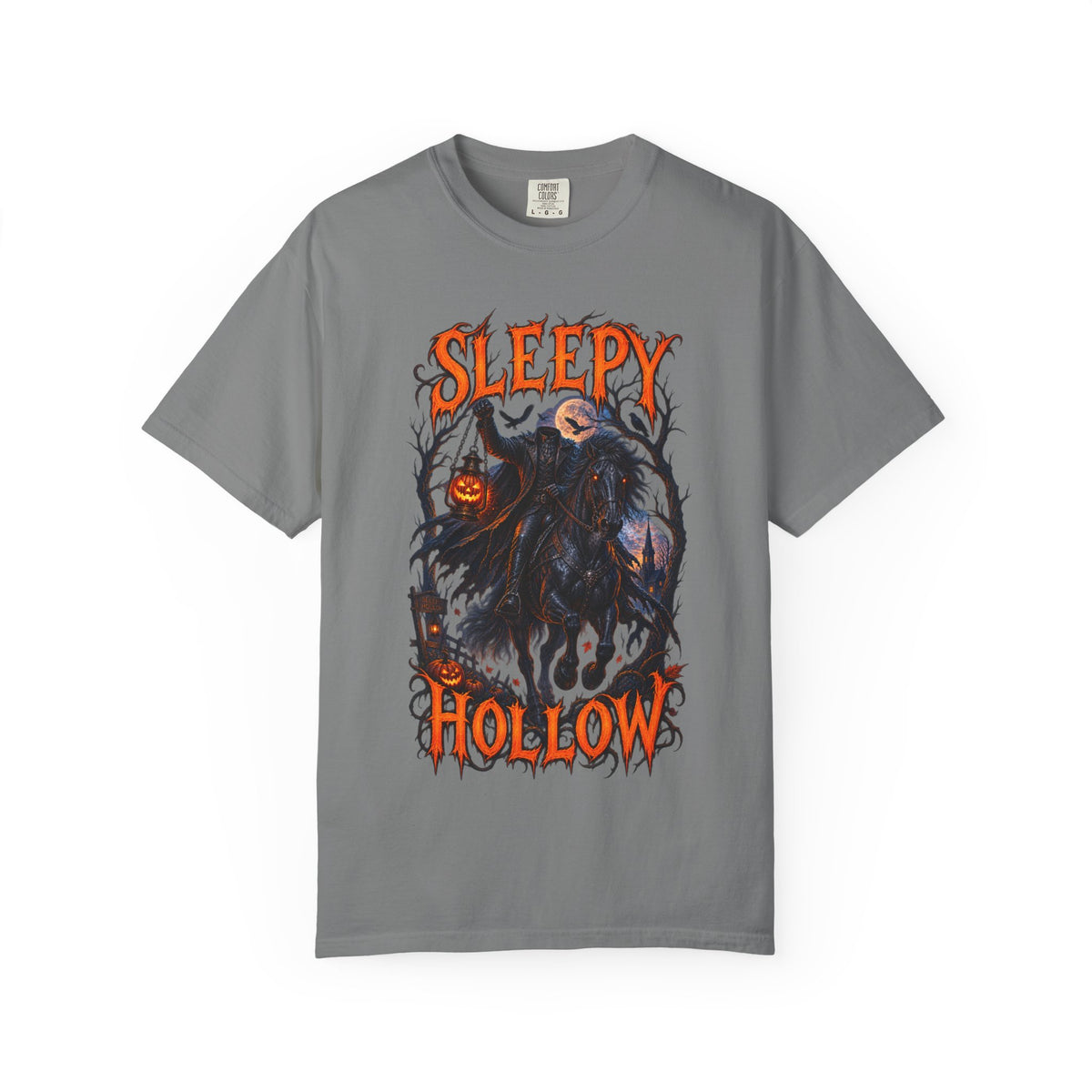Sleepy Hollow Halloween Tee — "Heads Will Roll" Graphic T-Shirt