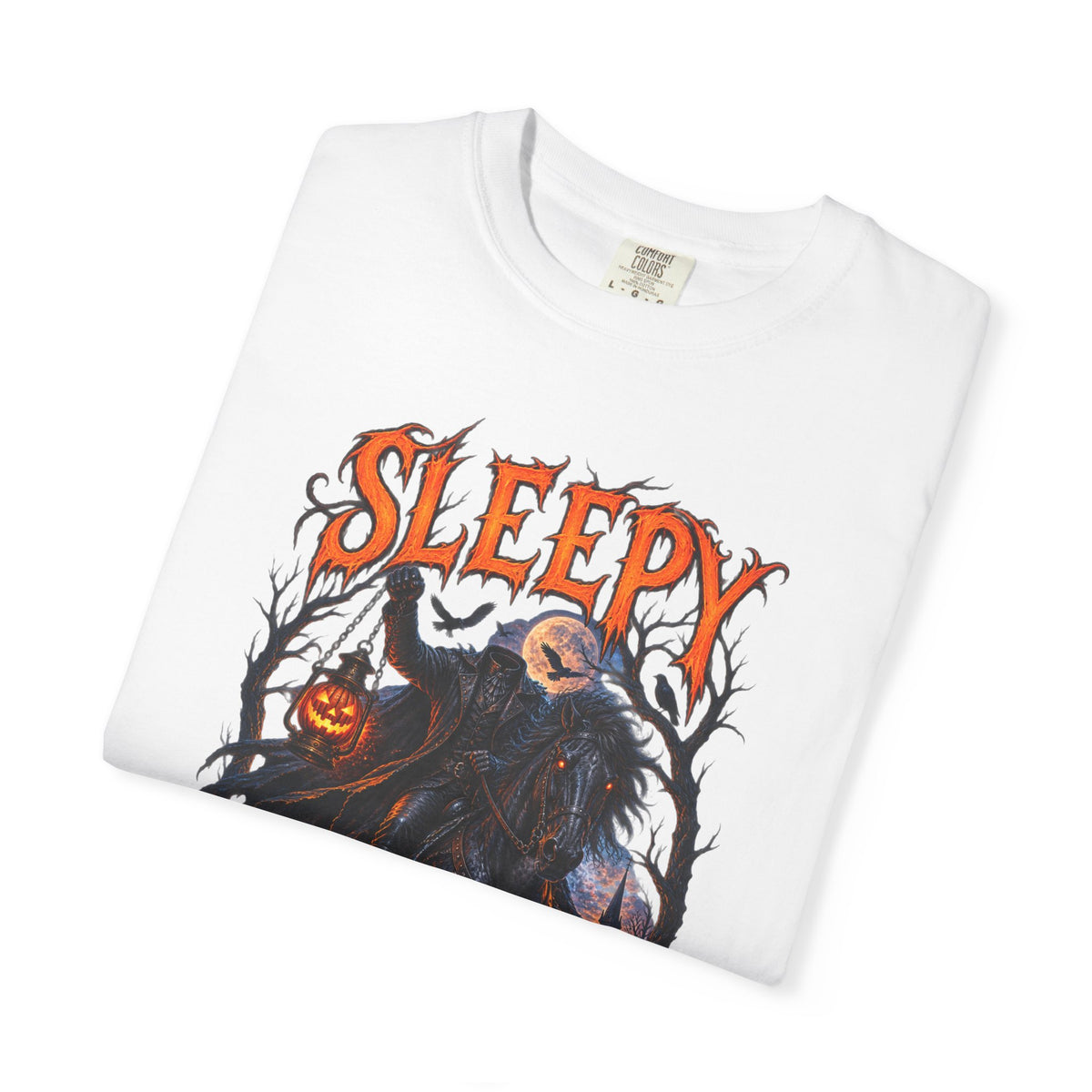 Sleepy Hollow Halloween Tee — "Heads Will Roll" Graphic T-Shirt