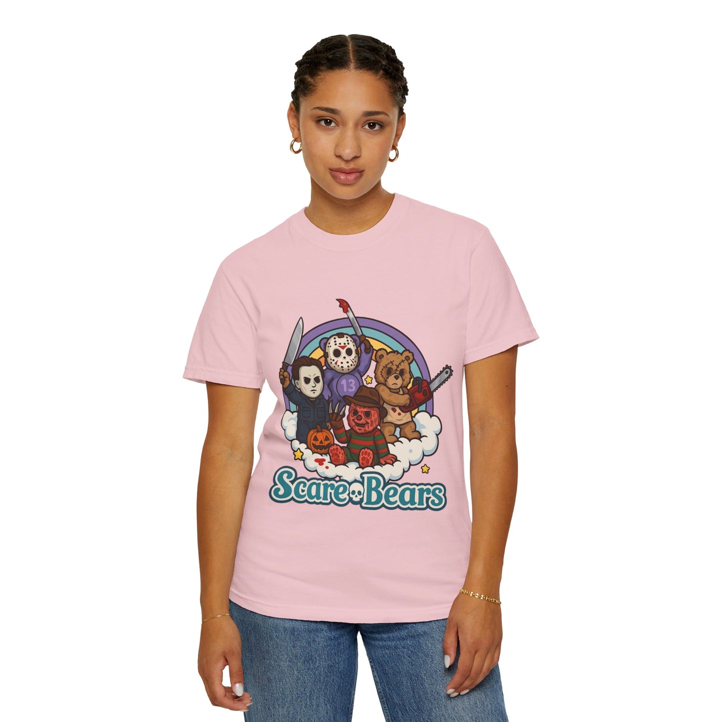 Horror Scare Bears T‑Shirt — Cute Creepy Slasher Bear Graphic Tee