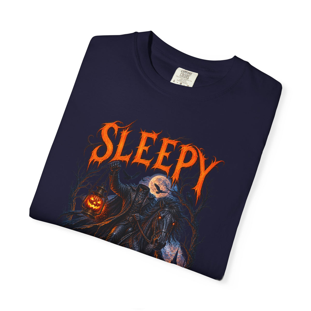 Sleepy Hollow Halloween Tee — "Heads Will Roll" Graphic T-Shirt