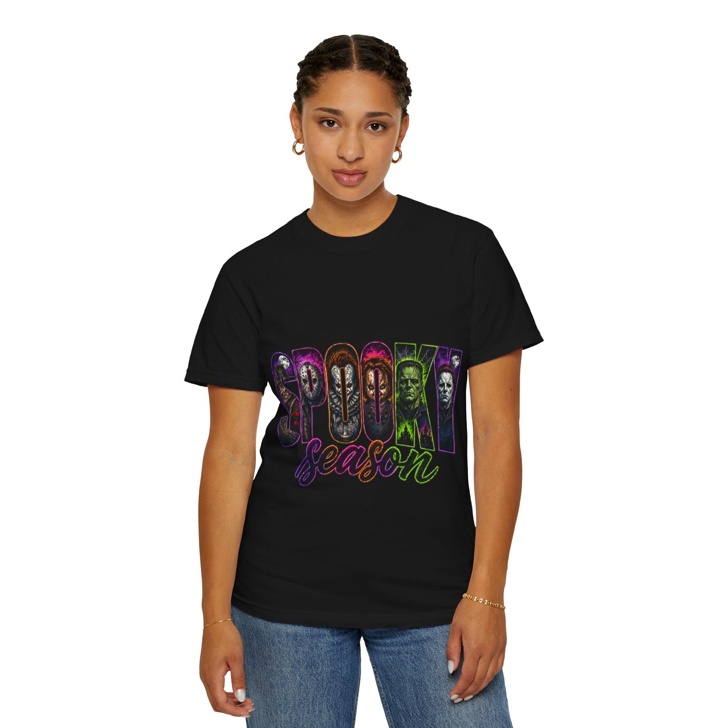 Spooky Season T-Shirt — Halloween Horror Movie Graphic Tee