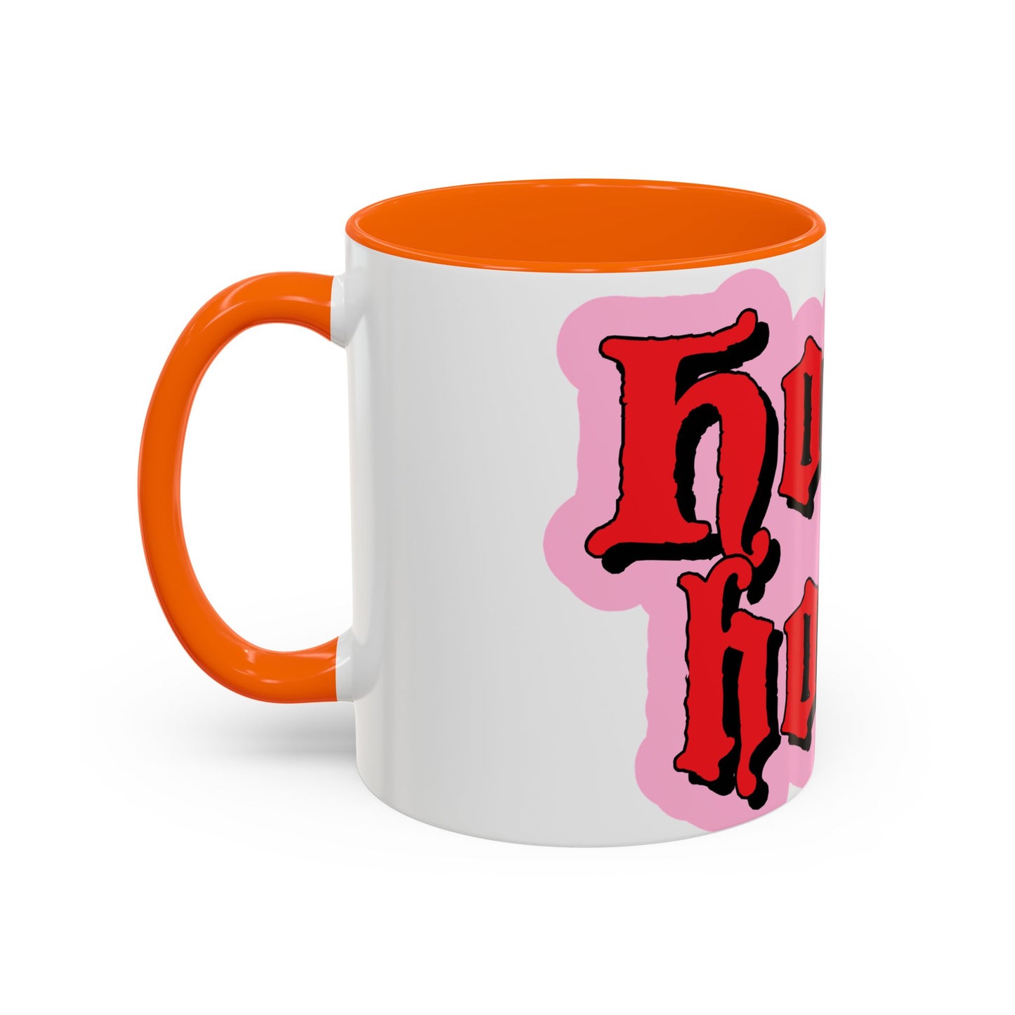 Horror Hottie Coffee Mug — Gothic Red Script Accent Mug