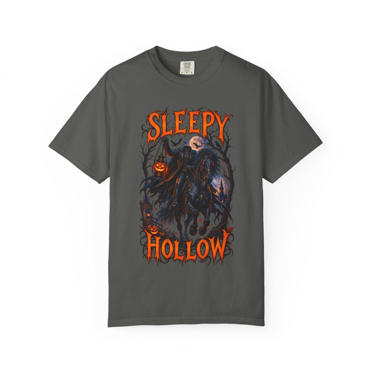 Sleepy Hollow Halloween Tee — "Heads Will Roll" Graphic T-Shirt