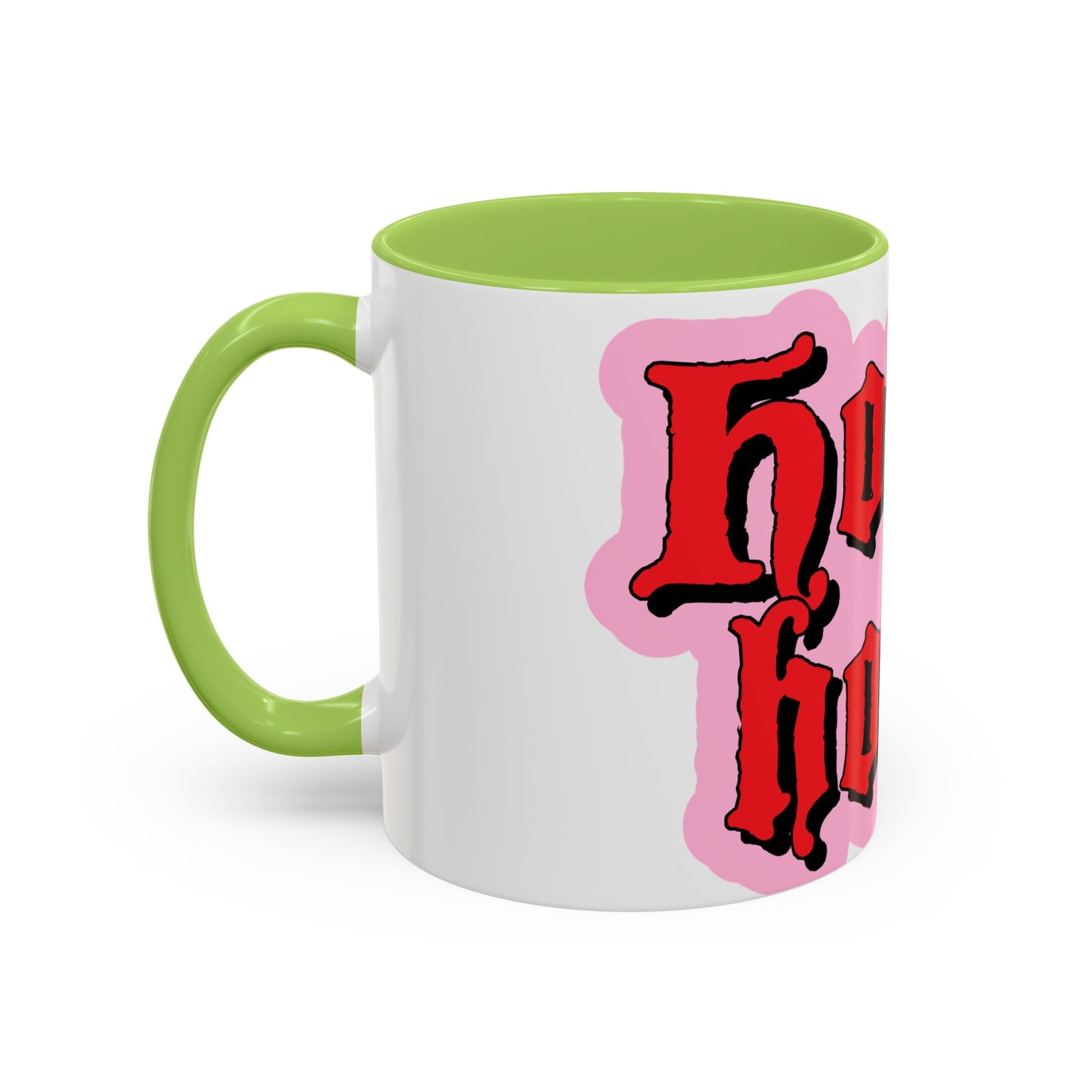 Horror Hottie Coffee Mug — Gothic Red Script Accent Mug