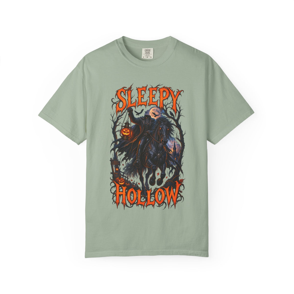 Sleepy Hollow Halloween Tee — "Heads Will Roll" Graphic T-Shirt