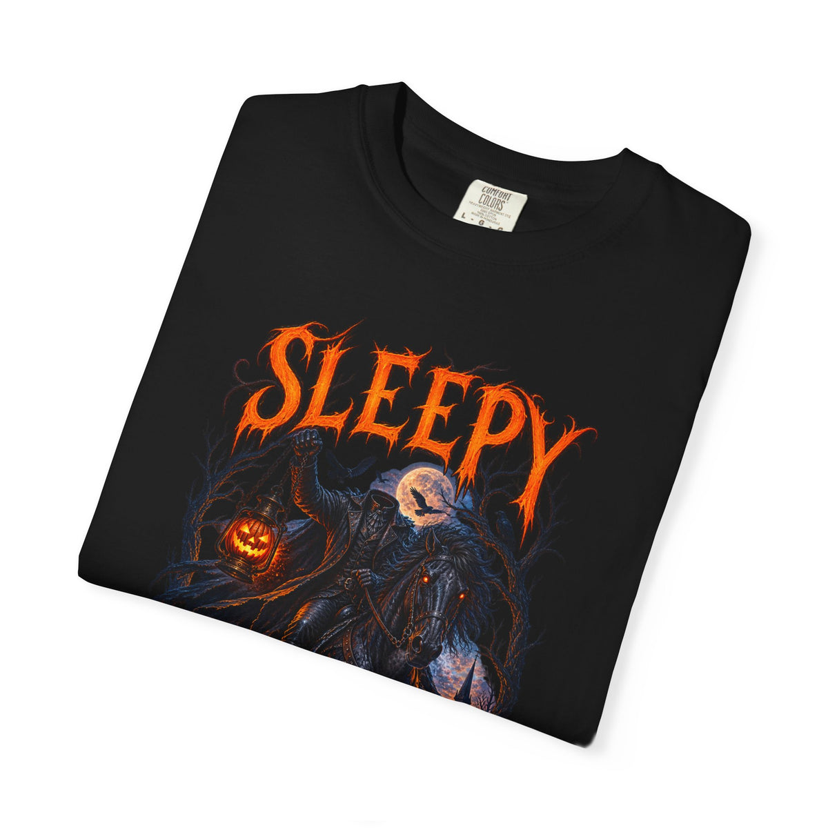Sleepy Hollow Halloween Tee — "Heads Will Roll" Graphic T-Shirt