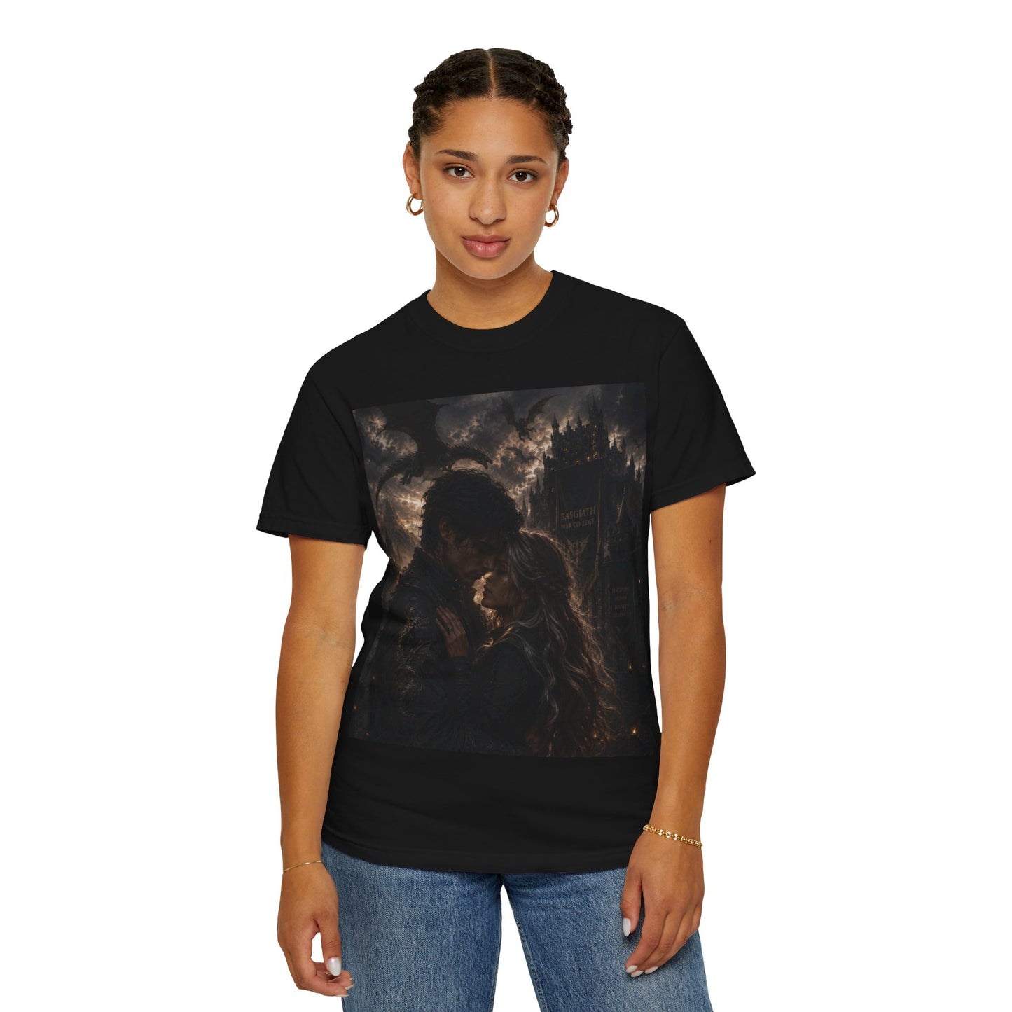 War College Dragon T-Shirt Fourth Wing — "Basgiath War College" Graphic Tee