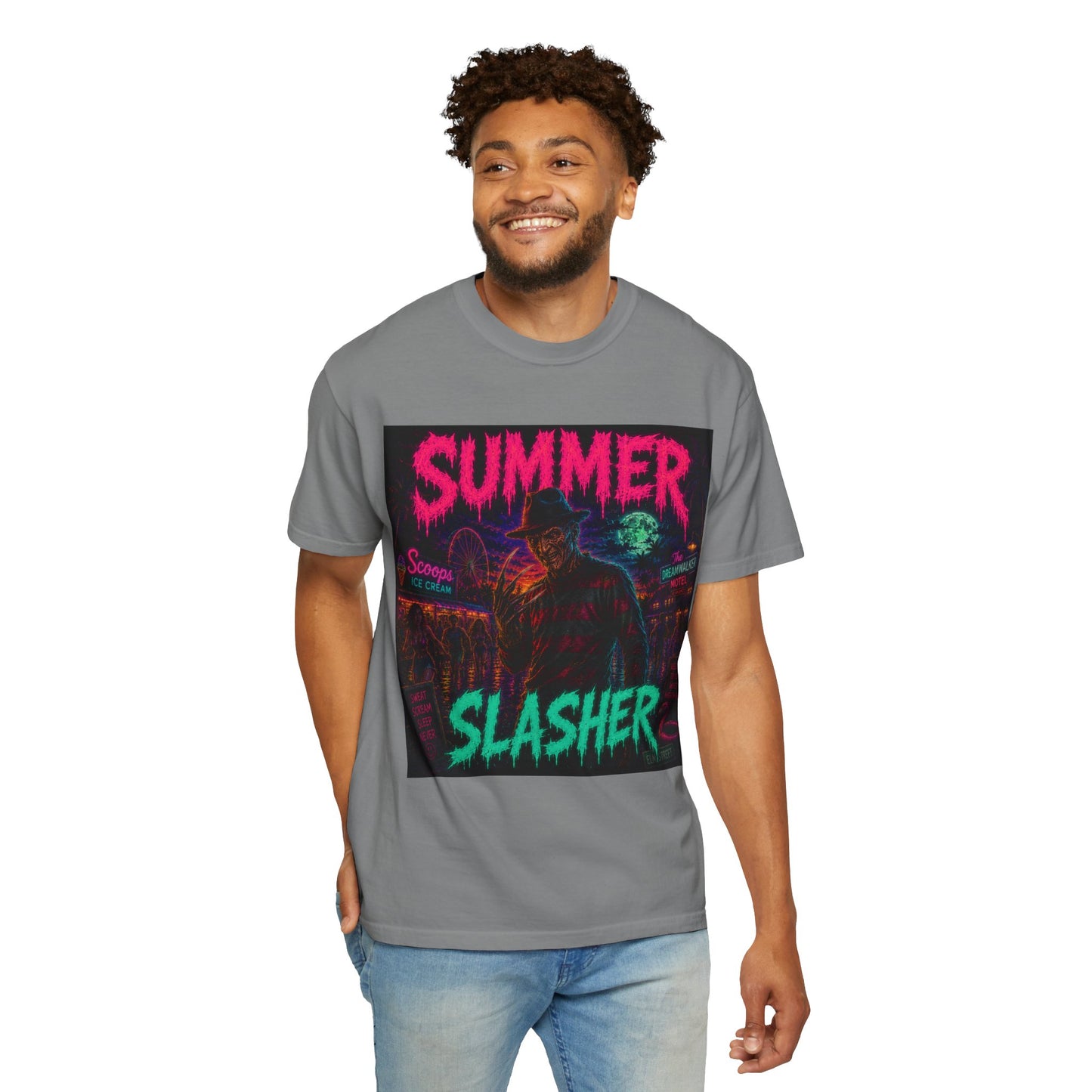 Summer Slasher Graphic T-Shirt Freddy