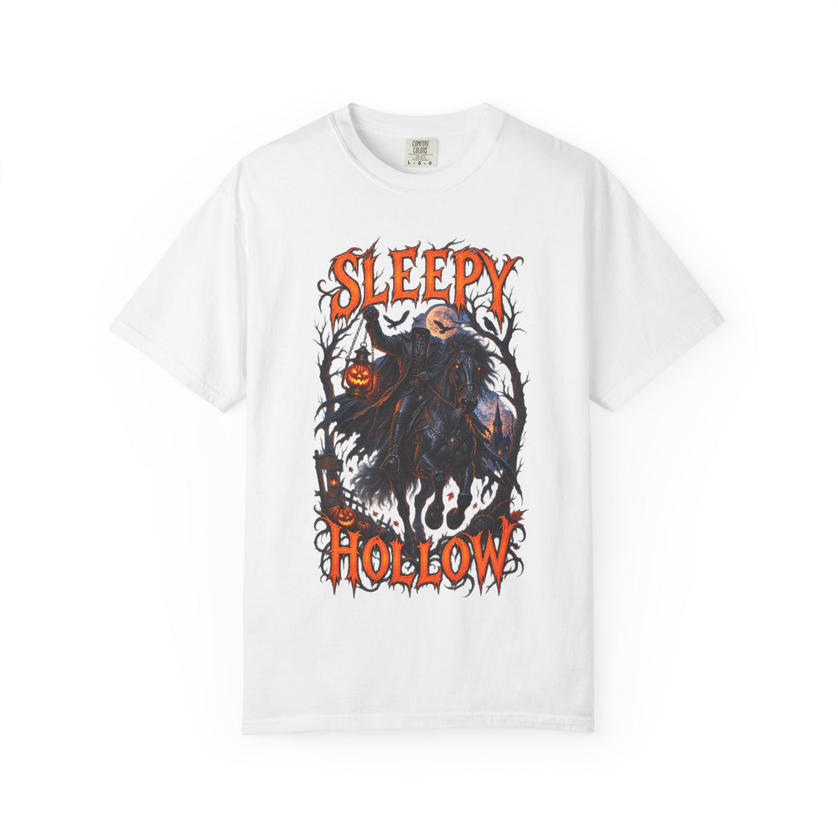 Sleepy Hollow Halloween Tee — "Heads Will Roll" Graphic T-Shirt
