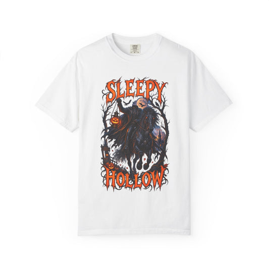Sleepy Hollow Halloween Tee — "Heads Will Roll" Graphic T-Shirt