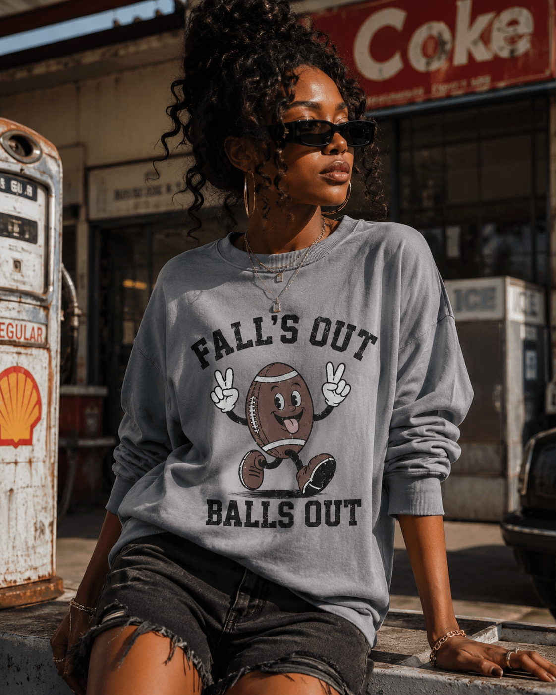 Fall’s Out, Balls Out Sweatshirt