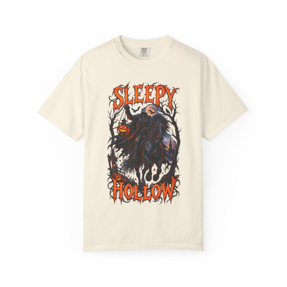 Sleepy Hollow Halloween Tee — "Heads Will Roll" Graphic T-Shirt