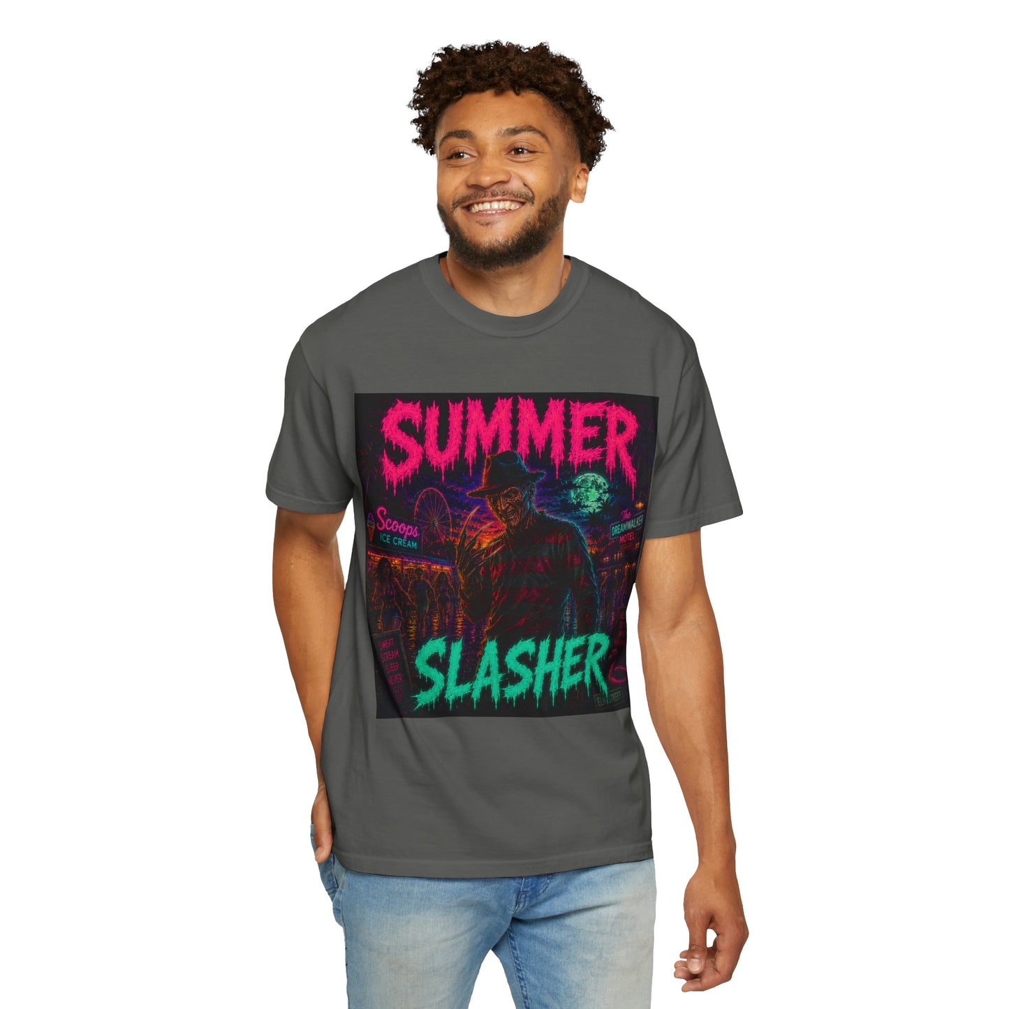 Summer Slasher Graphic T-Shirt Freddy