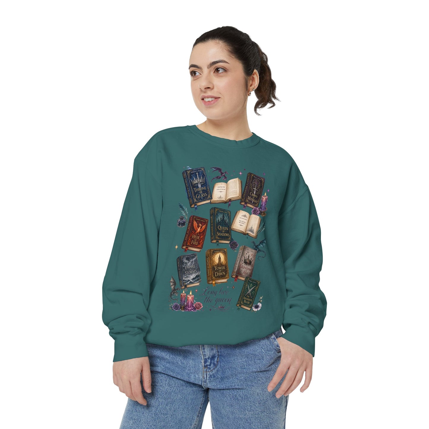 Throne Of Glass Sweatshirt — Vintage Cozy Pullover