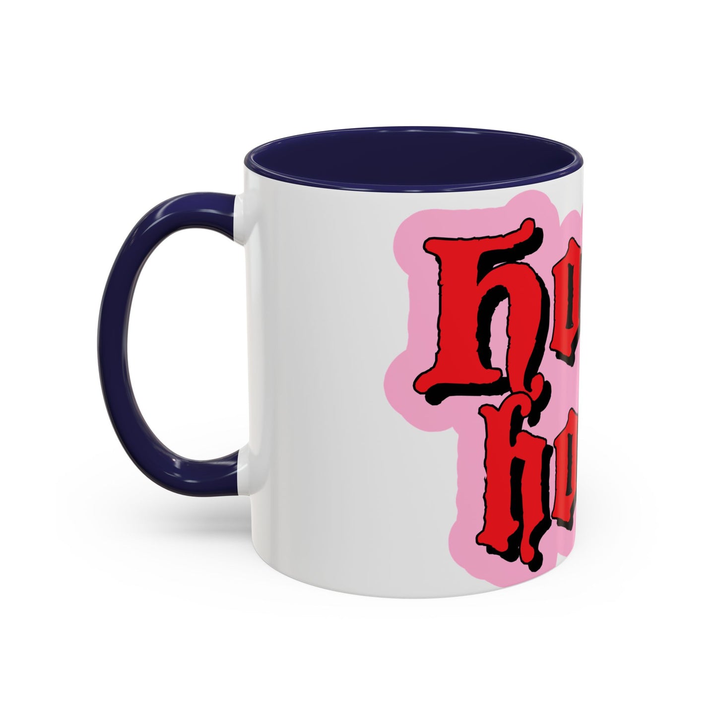 Horror Hottie Coffee Mug — Gothic Red Script Accent Mug