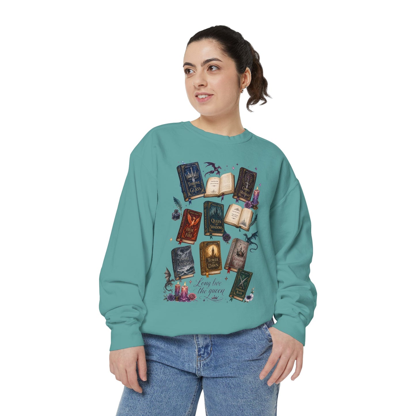 Throne Of Glass Sweatshirt — Vintage Cozy Pullover