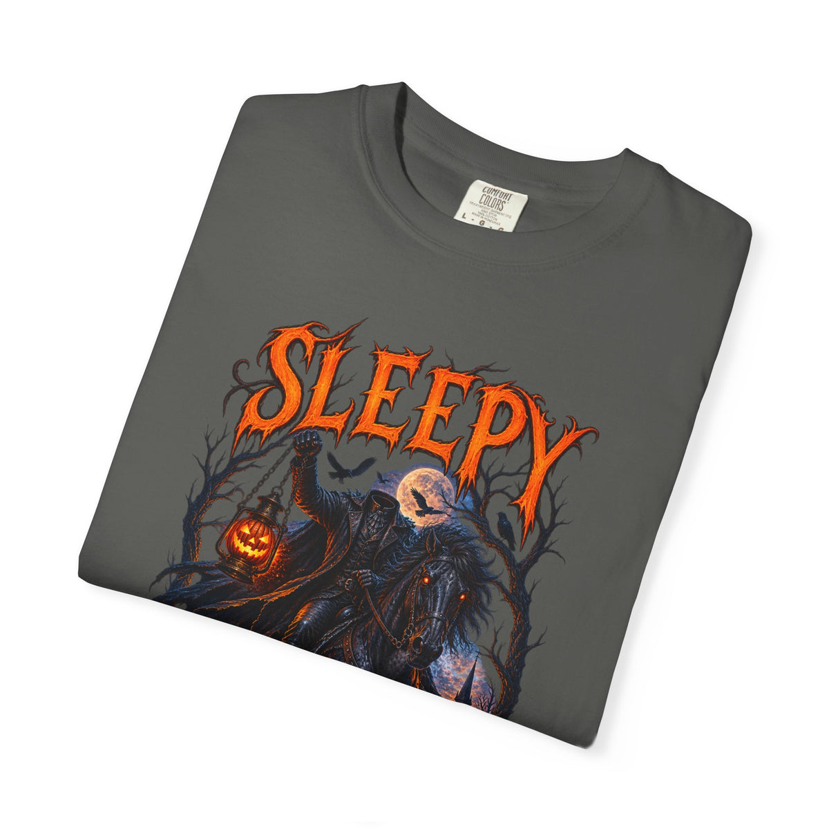 Sleepy Hollow Halloween Tee — "Heads Will Roll" Graphic T-Shirt