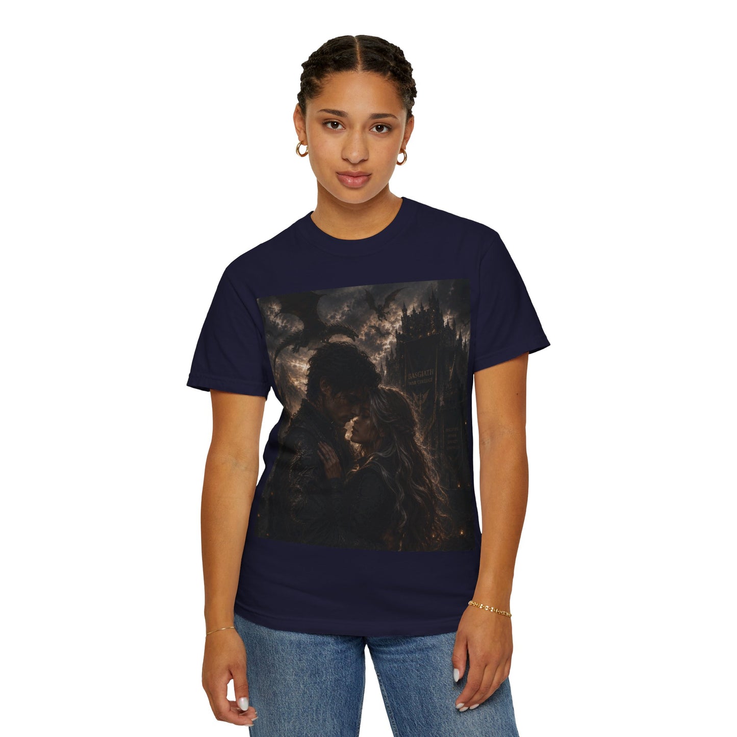 War College Dragon T-Shirt Fourth Wing — "Basgiath War College" Graphic Tee