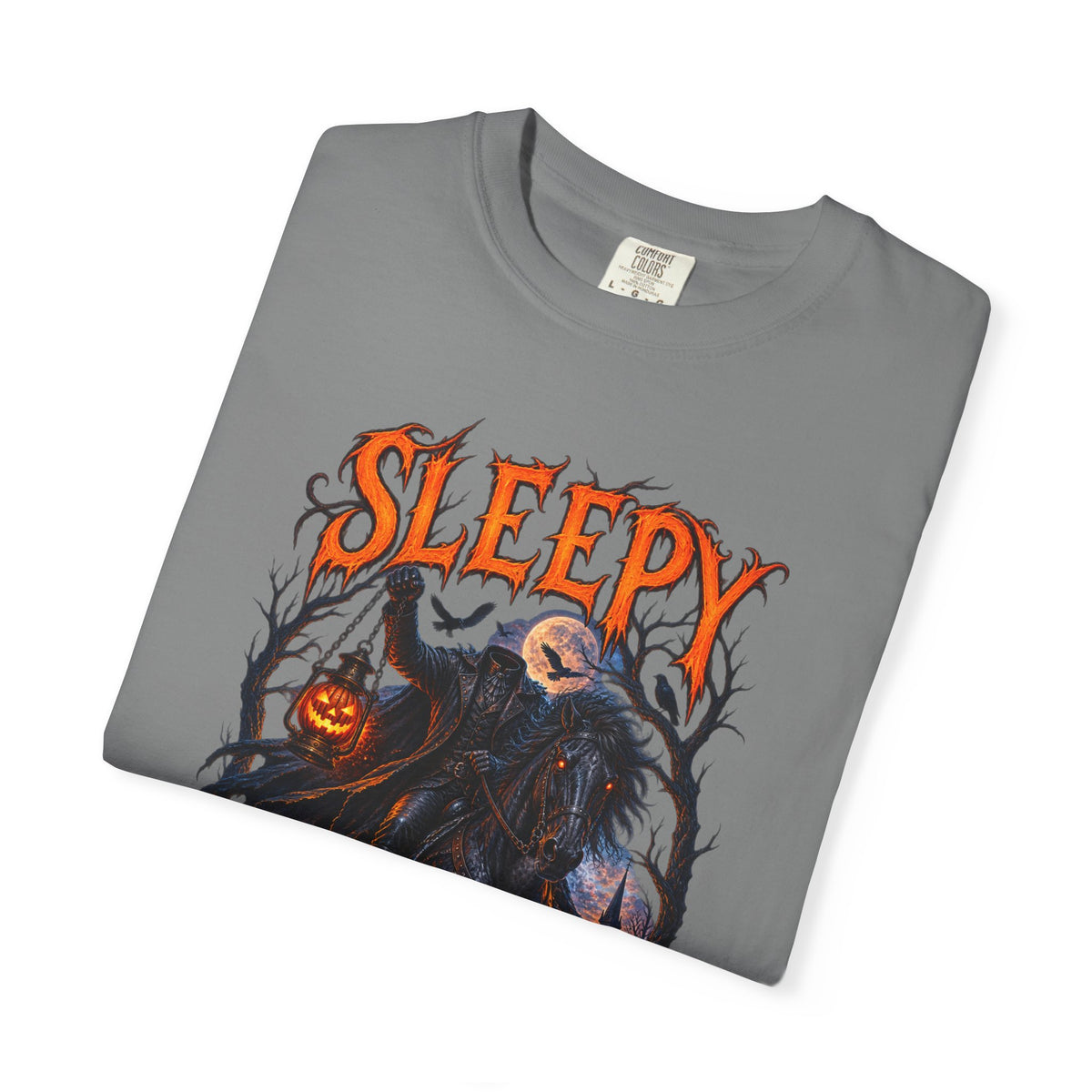 Sleepy Hollow Halloween Tee — "Heads Will Roll" Graphic T-Shirt