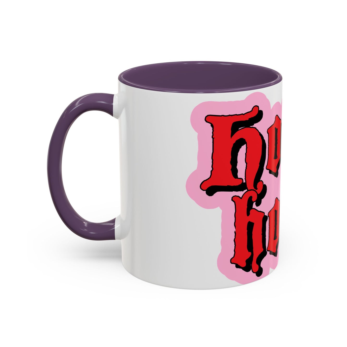 Horror Hottie Coffee Mug — Gothic Red Script Accent Mug