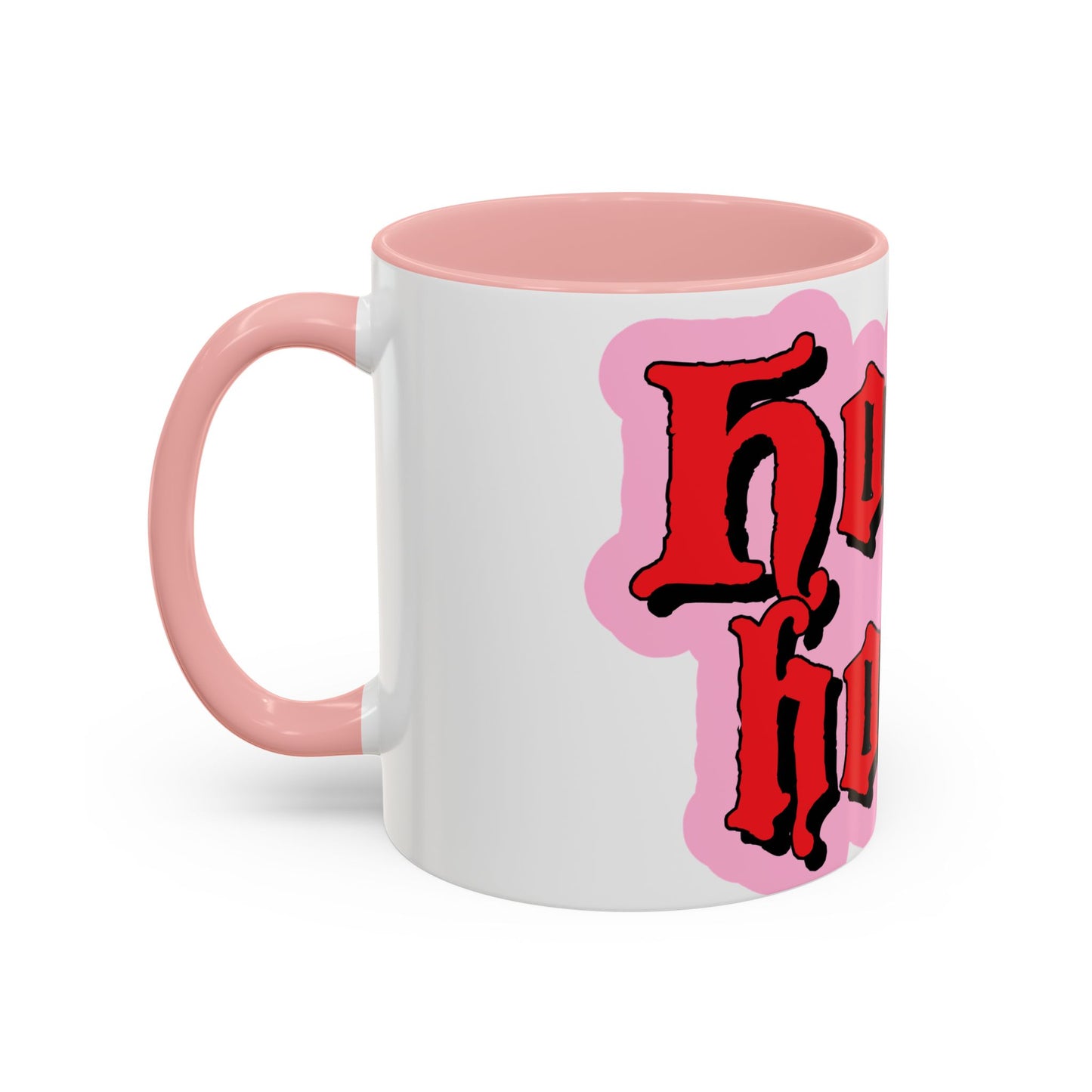Horror Hottie Coffee Mug — Gothic Red Script Accent Mug