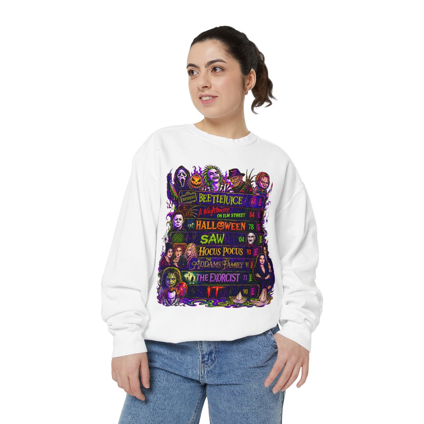 Horror Movie Billboard Sweatshirt